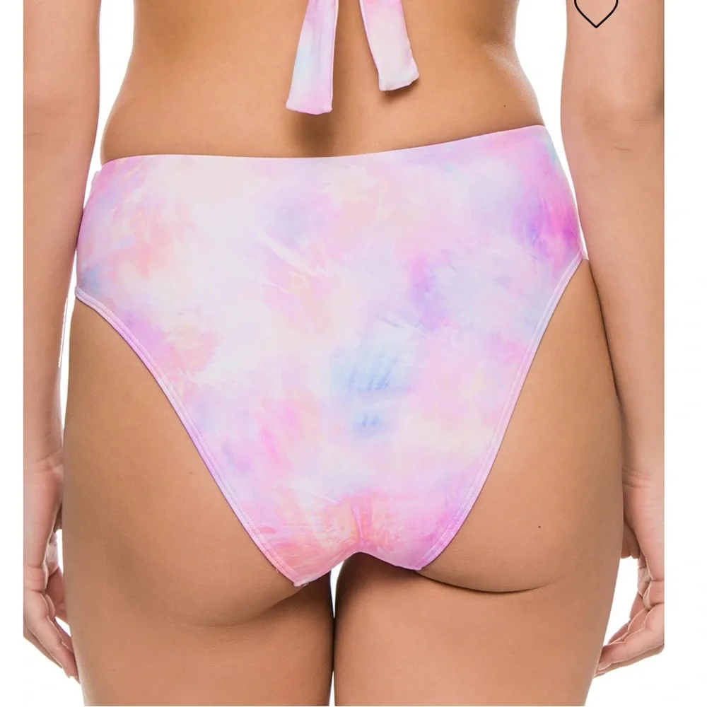 Pastel Tie-Dye Bikini Set
